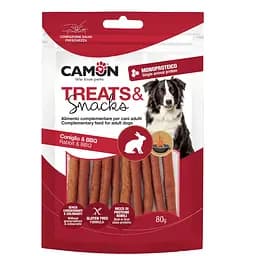 Копченые кроличьи палочки Camon Treats & Snacks, 80 г