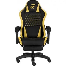 Геймерское кресло GT Racer (X-2339 Fabric Black/Yellow)