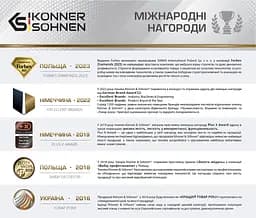 Konner & Sohnen Генератор бензиновий KS 3000, 230В, 3кВт, ручний запуск, 41.5кг - мініатюра 8