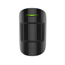 Бездротовий датчик руху Ajax MotionProtect Plus чорний з мікрохвильовим сенсором (26-00068)