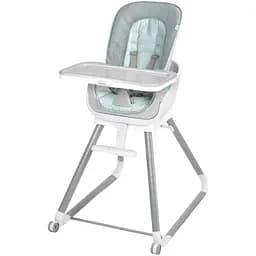 Стільчик для годування 6 в 1 Ingenuity Beanstalk-Ray, сірий із білим (12564)