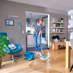 Набір для прибирання Leifheit Clean Twist Disc Mop Ergo Mobile Відро зі шваброю (52102) - мініатюра 7
