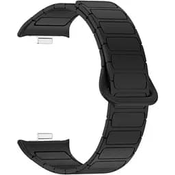 Ремінець DK CDK для Xiaomi Redmi Watch 4 Silicone Shaped Magnetic Band (018838) (black)