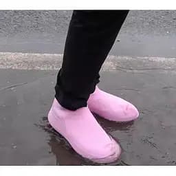 Дощовик чохол для взуття 11653 L 39-42 р рожевий