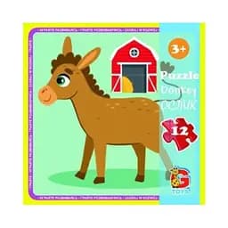 Пазли Ферма Віслюк LA01 G-Toys 12 елементів (4824687637450)