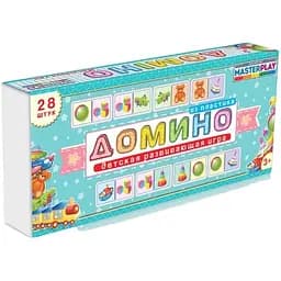 Детская игра домино 1-093-2-1 Предметы