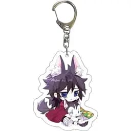 Брелок Клинок, який знищує демонів Demon Slayer акриловий (CH DS AK 04)