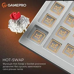 Клавіатура GamePro Genesis Silverlight MK126 (MK126) - мініатюра 11