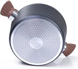 Каструля Fissman Diamond Grey алюміній з антипригарним покриттям Ø20хØ15,5х10 см kuh0007771 - мініатюра 3