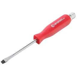 Отвертка ударная плоская шлицевая Intertool SL5 х 75 мм HT-0481