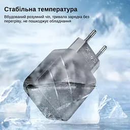 Зарядний пристрій XON PowerCharge 40W (PD20) USB Type-C (PCWC040020A0С2W 6105) Білий - мініатюра 4