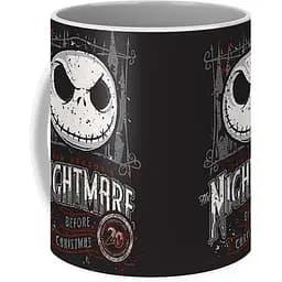 Кухоль GeekLand Кошмар перед Різдвом The Nightmare before Christmas Art 2 CP 03.222 330 мл білий - мініатюра 2