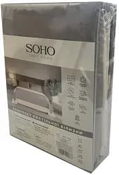 Комплект постільної білизни Soho полуторний Coffe/Beige 150х200 см (PATTERN 21-S) - мініатюра 3