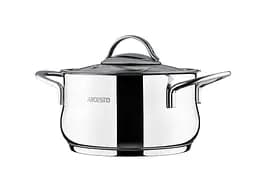 Каструля Ardesto зі скляною кришкою Black Mars 2.3л нержавіюча сталь kuh0014691 - мініатюра 3