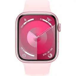 Смарт-годинник Apple Watch Series 9 GPS 41mm Pink Aluminum Case with Light Pink Sport Band M/L [MR943] [92651] - мініатюра 2