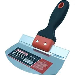 Шпатель Haisser напівкруглий з нержавіючої сталі 165х75 мм (138542)