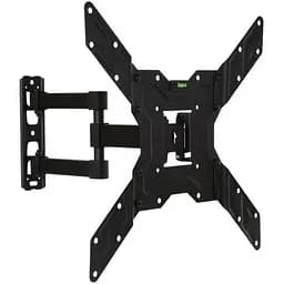 Настінне кріплення LCD/Plasma TV 26-55" Walfix R-393B колір чорний, до 35 кг, VESA:400x400 мм, нахил: -10º ~ +3º, поворот: до 180