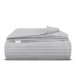 Плед-покрывало Cosas Smoky Greek Waffle вафельный 160х230 см серый (Blanket_36Smoky_GreekWaffle_160x230)