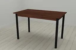 Стіл кухонний Ferrum-decor Беніта 75x120x80 Чорний ДСП Венге 16мм (FRD-105611)