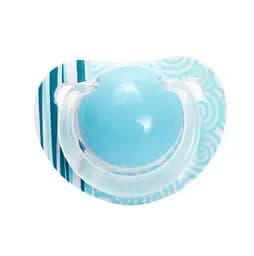 Пустушка силіконова Lindo, анатомічна, 12+ міс., блакитний (Lі402/12+гол)