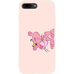 Чохол-накладка Toto Matt TPU 2 mm Print Case Apple iPhone 7 Plus/8 Plus #54 Pink Pantera Sand pink