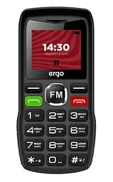 Мобільний телефон R182 Dual Sim Black Ergo teh0026456