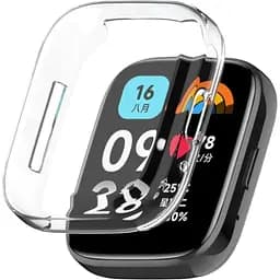 Чохол-накладка DK Silicone Face Case для Xiaomi Redmi Watch 3 Active / 3 Lite (clear)