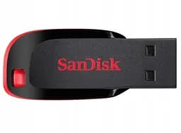 Флеш-накопичувач Sandisk USB 2.0 Cruzer Blade 64Gb Black/Red (SDCZ50-064G-B35)