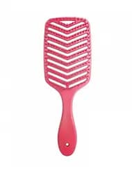 Щетка для волос Diamond Hollow Comb профессиональные массажные расчески для волос розовая