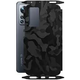Захисна плівка StatusSKIN для Xiaomi 12 2021 Корпус Вініл Камуфляж чорний