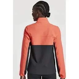 Куртка Saucony W Bluster Jacket L Orange/Black (1097-800389-VRL) - мініатюра 6