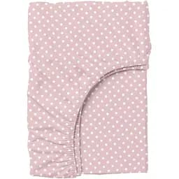 Простирадло Cosas на резинці 100х200 rose dots, рожевий (DropRose_100х200x20) - мініатюра 1