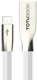 Кабель TOTU Joe Series Rhombus Lightning Cable 0.6m White