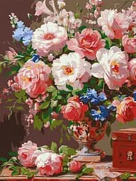 Набор для росписи по номерам Палитра природы, 30x40 см, КНО3280