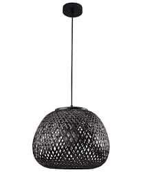 Люстра в стиле бохо, подвесной светильник Goldlux 329219 Zanzibar E27 1x20W IP20 Черный