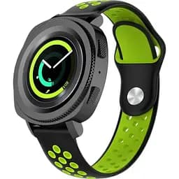 Ремінець Becover Vents Style для Huawei Watch GT 2 42 mm Black-Yellow (705751)