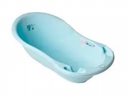 Ванночка Tega Кот и Пес, со сливом, 86 см, голубой (PK-004ODPŁYW-101)