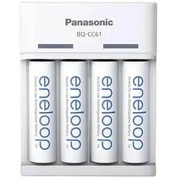 Зарядний пристрій Panasonic K-KJ61MCD40USB Basic USB Charger + Eneloop NI-MH AA 2000 MAh 4 шт. - мініатюра 2