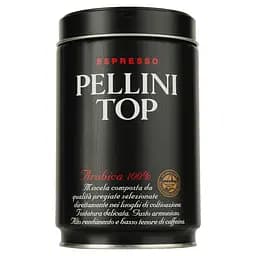 Кава мелена Pellini Top Tin натуральна, з/б, 250 г