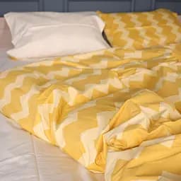 Комплект постільної білизни Mirson Сатин 22-1406 Yellow Waves 220х200 см (2200010928693) - мініатюра 3