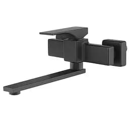 Смеситель для кухни настенный Koer KB-73010-05 KR3491 Черный матовый