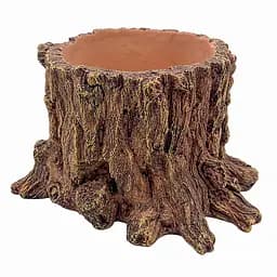 Декорація Hobby Wildwood Stump 15x14,5x9 см - декоративний пень, поїлка, горщик для тераріуму (40849)