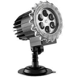 Нічник-проєктор Сніжинки для створення зимової атмосфери з кріпленнями