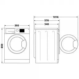 Пральна машина автоматична Whirlpool FFWDB 864349 BV - мініатюра 10