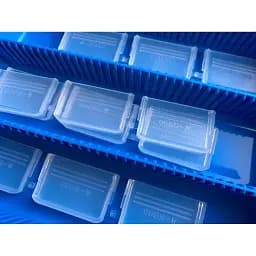 Коробка Jackall 2300D Double Open Tackle Box M blue - мініатюра 2