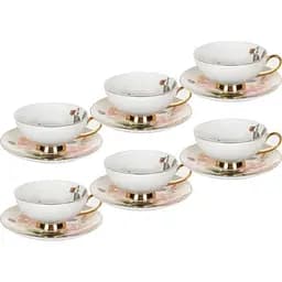 Чайний набір Lefard 200 мл 12 предметів білий (975-074)