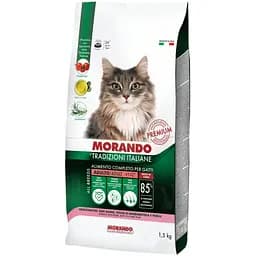 Сухий корм для котів Morando Tradizioni зі свининою, горохом та буряком 13.5 кг (9 шт. х 1.5 кг)
