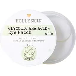 Патчі під очі Hollyskin Glycolic AHA Acid Eye Patch 100 шт.