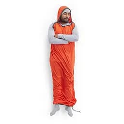 Вкладиш у спальник Sea to Summit Reactor Extreme Sleeping Bag Liner, Spicy Orange, Compact, Mummy w/ Drawcord 177 Помаранчевий - мініатюра 5