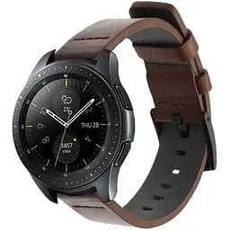 Шкіряний ремінець Primo Classic для годинника Samsung Galaxy Watch 42 мм (SM-R810) Coffee